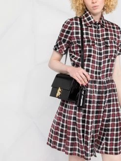 Dsquared2 robe-chemise à carreaux