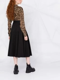 Dsquared2 chemise à imprimé léopard