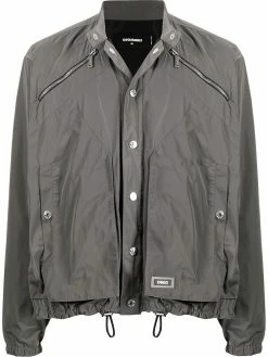 Dsquared2 veste bomber à boutonnière