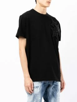 Dsquared2 t-shirt à ornements en cristal
