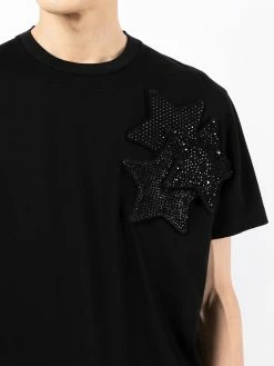 Dsquared2 t-shirt à ornements en cristal
