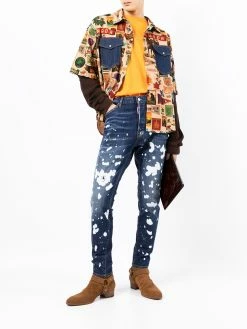 Dsquared2 chemise à imprimé graphique