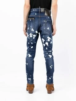 Faible Prix Dsquared2 Jean skinny à effet délavé jeans skinny homme 12 Dsquared2 jean skinny à effet délavé