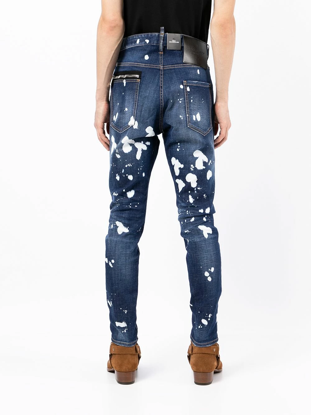 Faible Prix Dsquared2 Jean skinny à effet délavé jeans skinny homme 6 Dsquared2 jean skinny à effet délavé