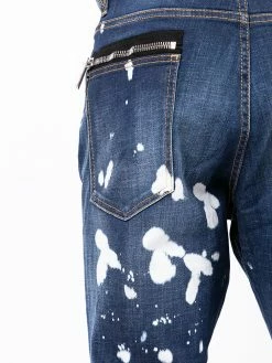 Faible Prix Dsquared2 Jean skinny à effet délavé jeans skinny homme 13 Dsquared2 jean skinny à effet délavé