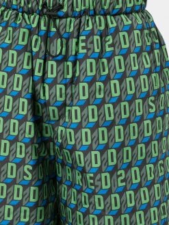 Dsquared2 short de à motif D2