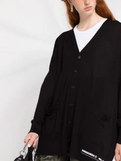 Dsquared2 cardigan à détail de logo
