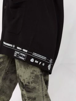 Dsquared2 cardigan à détail de logo
