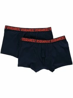 Dsquared2 lot de deux boxers à taille à logo