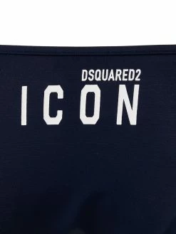 Dsquared2 bas de bikini à slogan imprimé