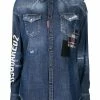 Dsquared2 chemise en jean à logo