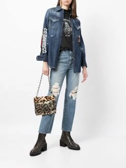 Dsquared2 chemise en jean à logo