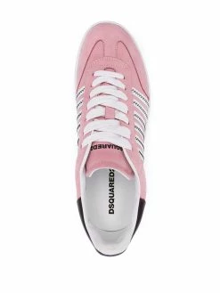 Dsquared2 baskets Boxer en cuir