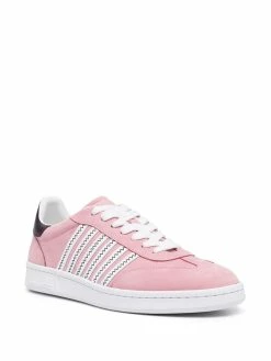 Dsquared2 baskets Boxer en cuir