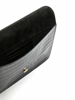 Dsquared2 pochette à effet peau de crocodile