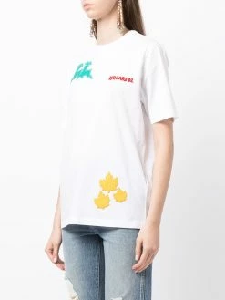 Dsquared2 t-shirt à détails de patchs