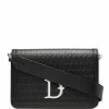 Dsquared2 sac porté épaule en cuir à plaque logo