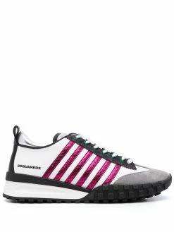 Dsquared2 baskets à détails rayés