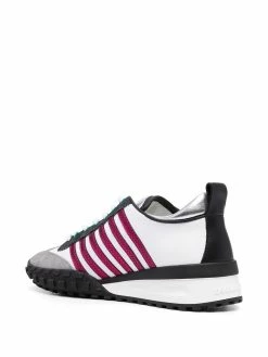 En Remise Dsquared2 Baskets à détails rayés femme 8 Dsquared2 baskets à détails rayés