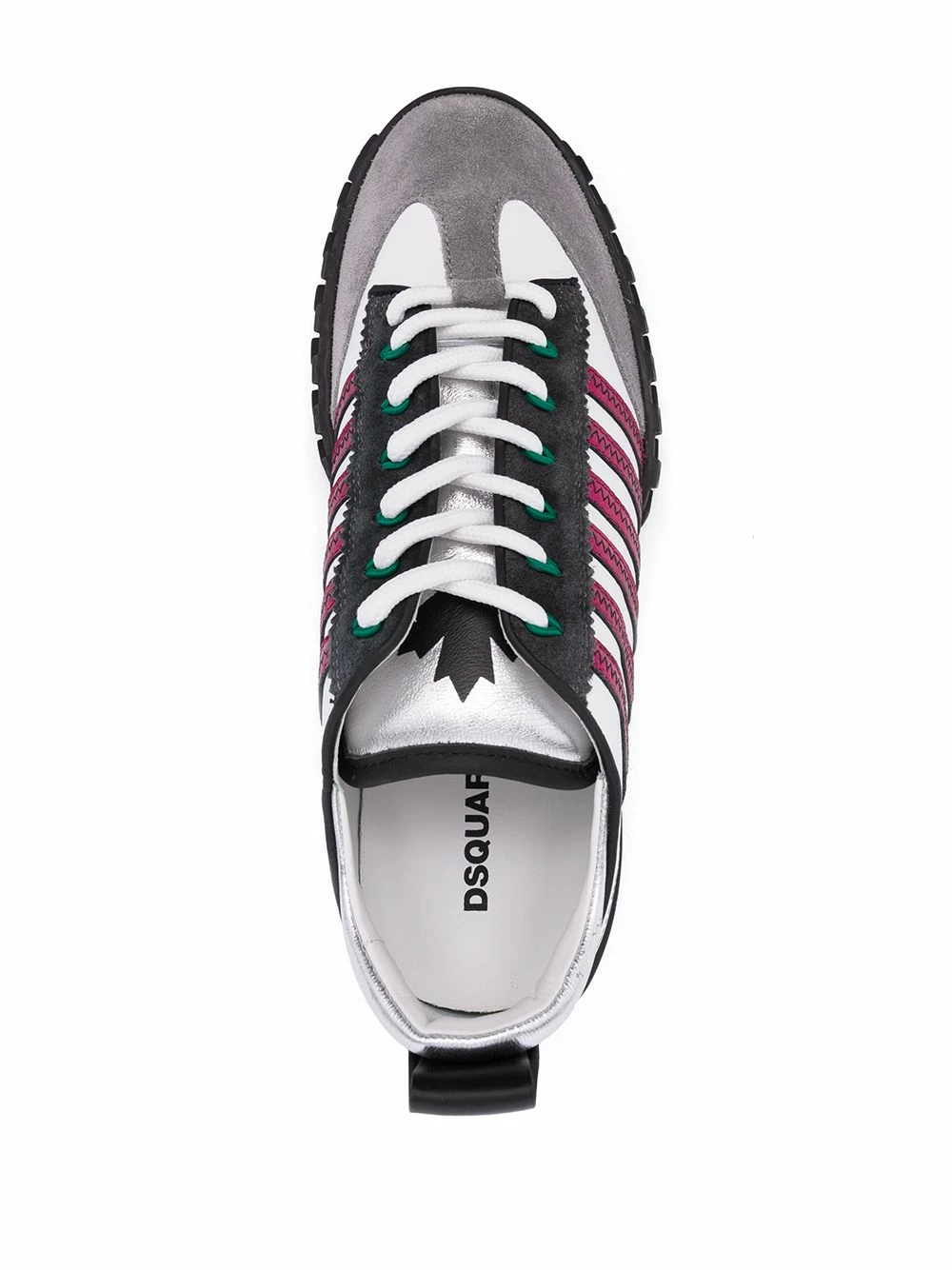 En Remise Dsquared2 Baskets à détails rayés femme 6 Dsquared2 baskets à détails rayés