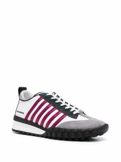 Dsquared2 baskets à détails rayés