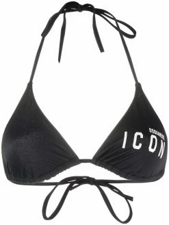 Dsquared2 haut de bikini à imprimé Icon