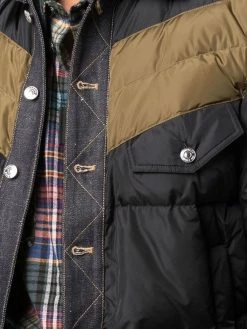 Prix Compétitif Dsquared2 Doudoune à finitions en jean doudounes homme 13 Dsquared2 doudoune à finitions en jean