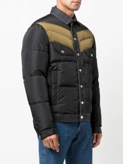 Prix Compétitif Dsquared2 Doudoune à finitions en jean doudounes homme 11 Dsquared2 doudoune à finitions en jean