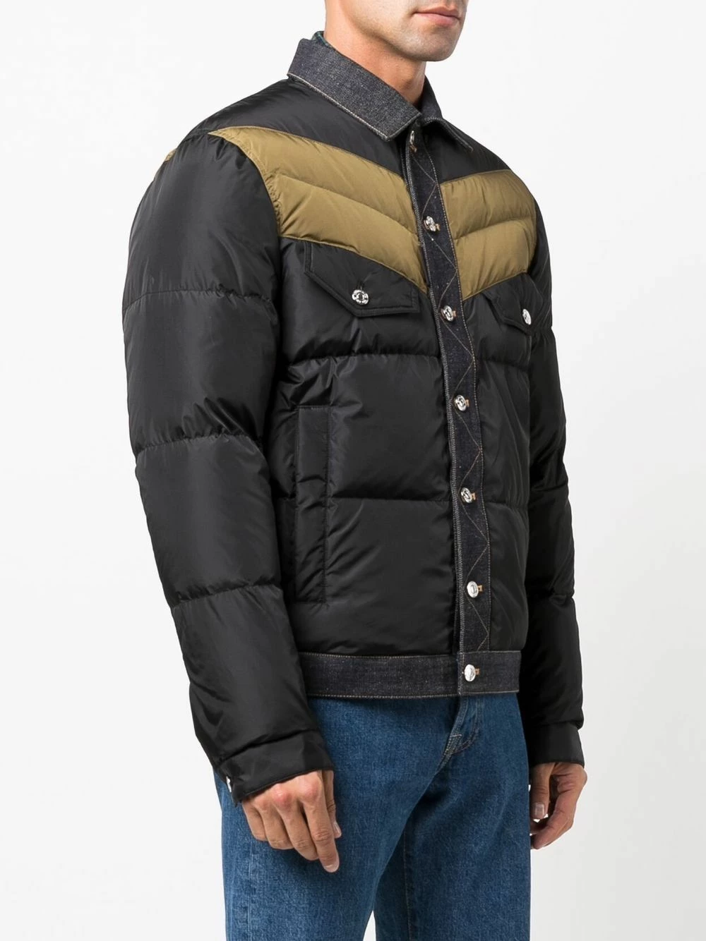 Prix Compétitif Dsquared2 Doudoune à finitions en jean doudounes homme 5 Dsquared2 doudoune à finitions en jean