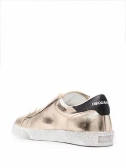 Dsquared2 Baskets à effet métallisé Discount En Ligne femme 8 Dsquared2 baskets à effet métallisé