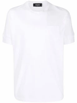 Dsquared2 t-shirt à poche poitrine plaquée
