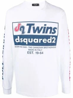 Dsquared2 t-shirt à logo imprimé