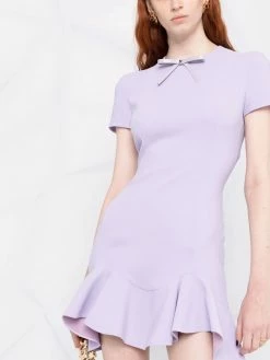 Dsquared2 robe à bord volanté