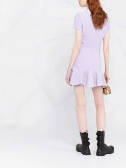 Dsquared2 robe à bord volanté