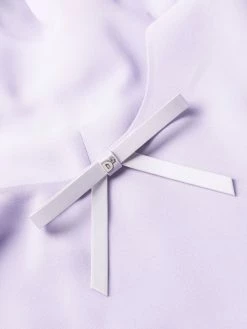 Dsquared2 robe à bord volanté