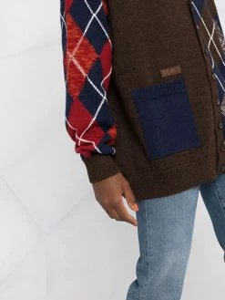 Dsquared2 cardigan à design patchwork