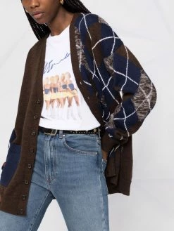 Dsquared2 cardigan à design patchwork