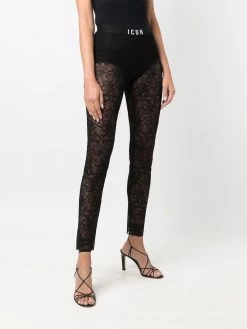 Dsquared2 legging à taille à logo Icon