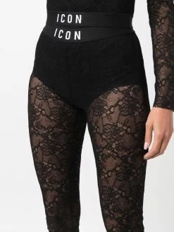 Dsquared2 legging à taille à logo Icon