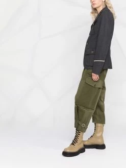 Dsquared2 veste militaire à simple boutonnage