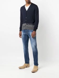 Dsquared2 jean à effet semi-délavé