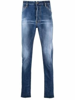 Dsquared2 jean à effet semi-délavé