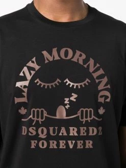 Dsquared2 t-shirt à slogan imprimé