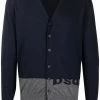 Dsquared2 cardigan bicolore à logo imprimé