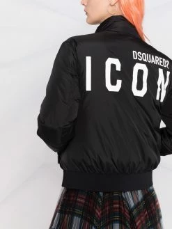 Dsquared2 doudoune à logo imprimé
