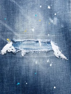 Dsquared2 Prix Exclusifs Jean ample à effet usé jeans boyfriend femme 14 Dsquared2 jean ample à effet usé