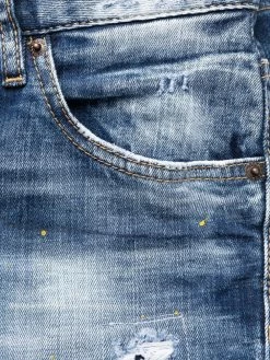 Dsquared2 Prix Exclusifs Jean ample à effet usé jeans boyfriend femme 15 Dsquared2 jean ample à effet usé