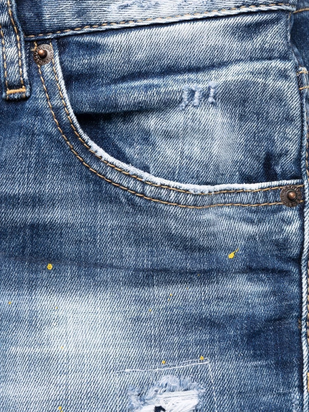 Dsquared2 Prix Exclusifs Jean ample à effet usé jeans boyfriend femme 9 Dsquared2 jean ample à effet usé