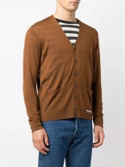 Dsquared2 cardigan à logo imprimé