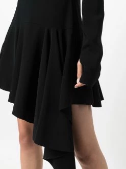 Dsquared2 robe asymétrique à manches longues